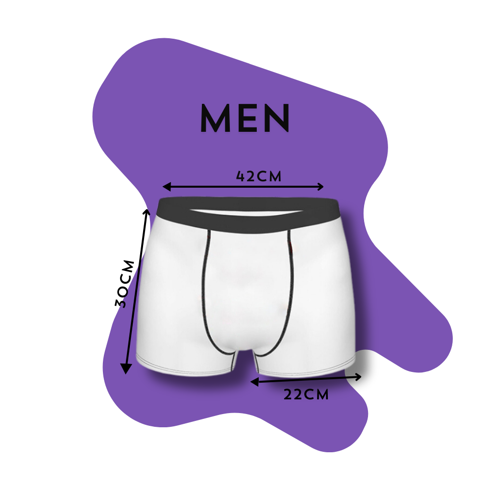 Briefly Yours. Personalized Boxers